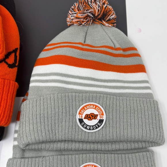 9 Oklahoma State University OSU Cowboys Beanie Hat lot for game party or resell - Picture 4 of 10